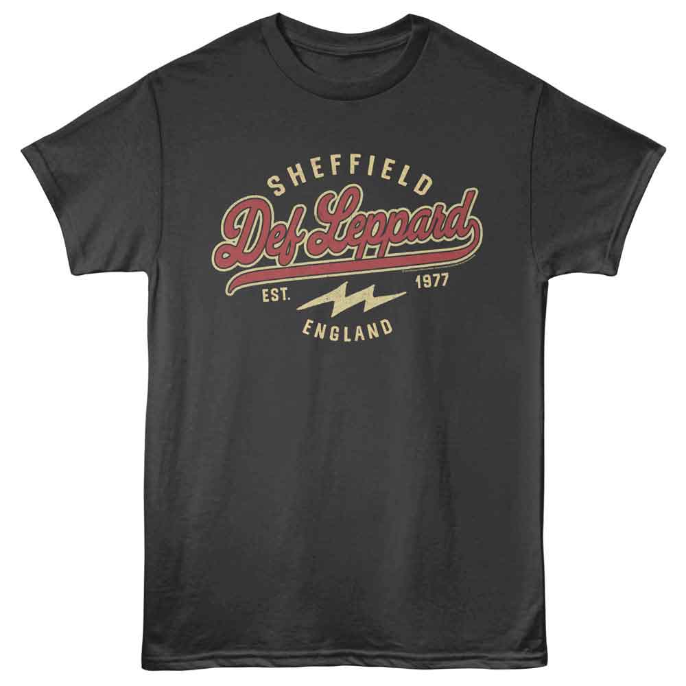 Def Leppard Sheffield England Official T-Shirt