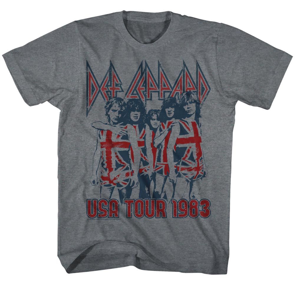 Def Leppard USA Tour 1983 Official T-Shirt