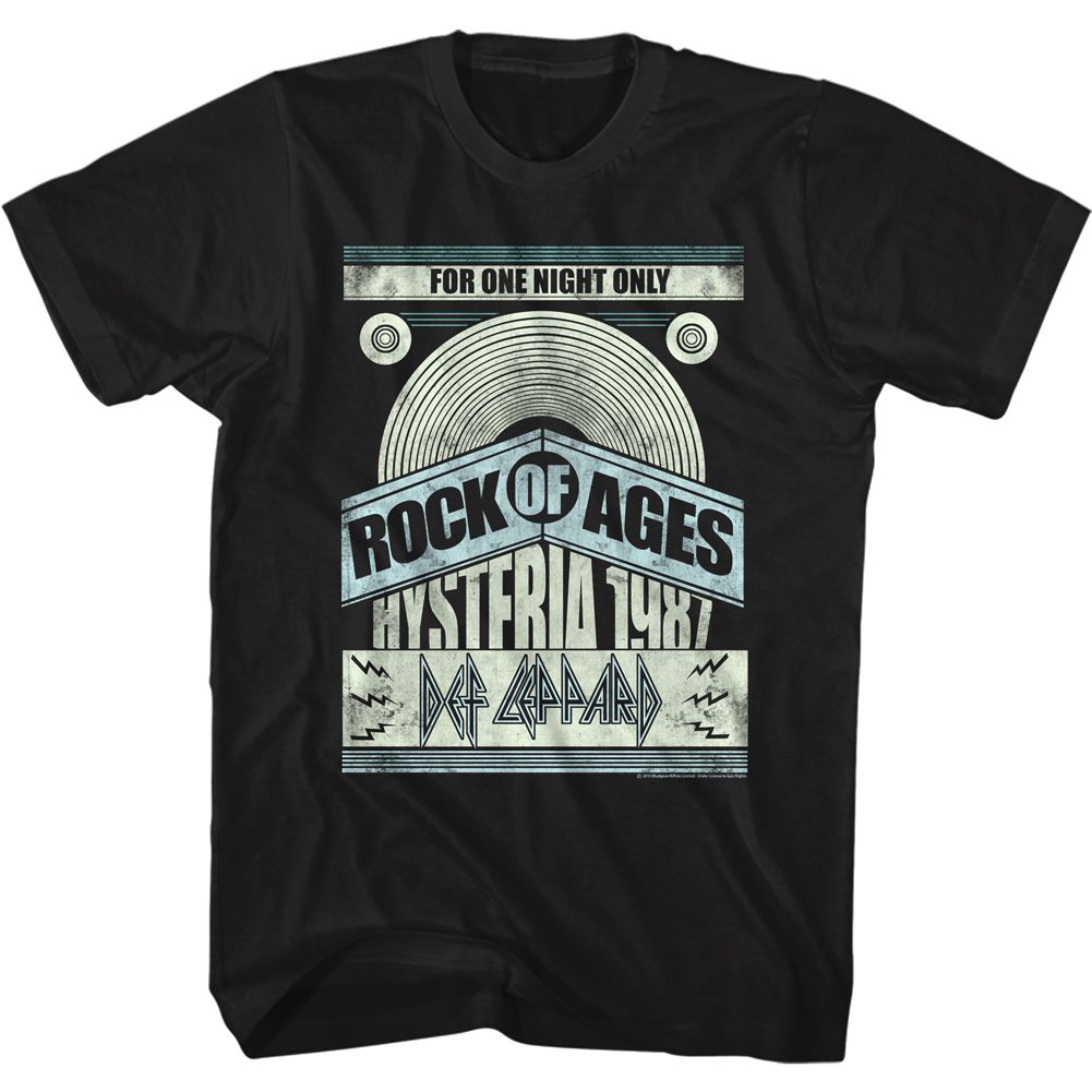 Def Leppard For One Night Only Official T-Shirt