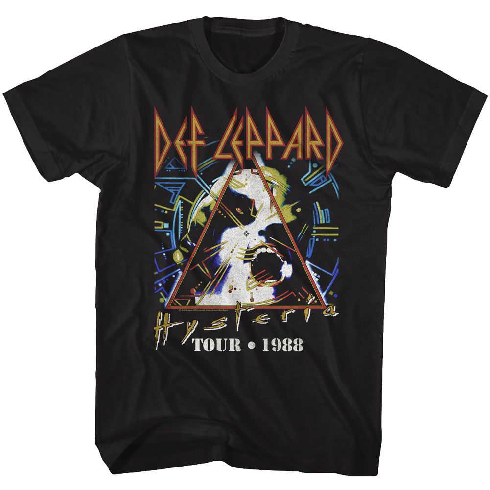 Def Leppard Hysteria Tour 88 Official T-Shirt