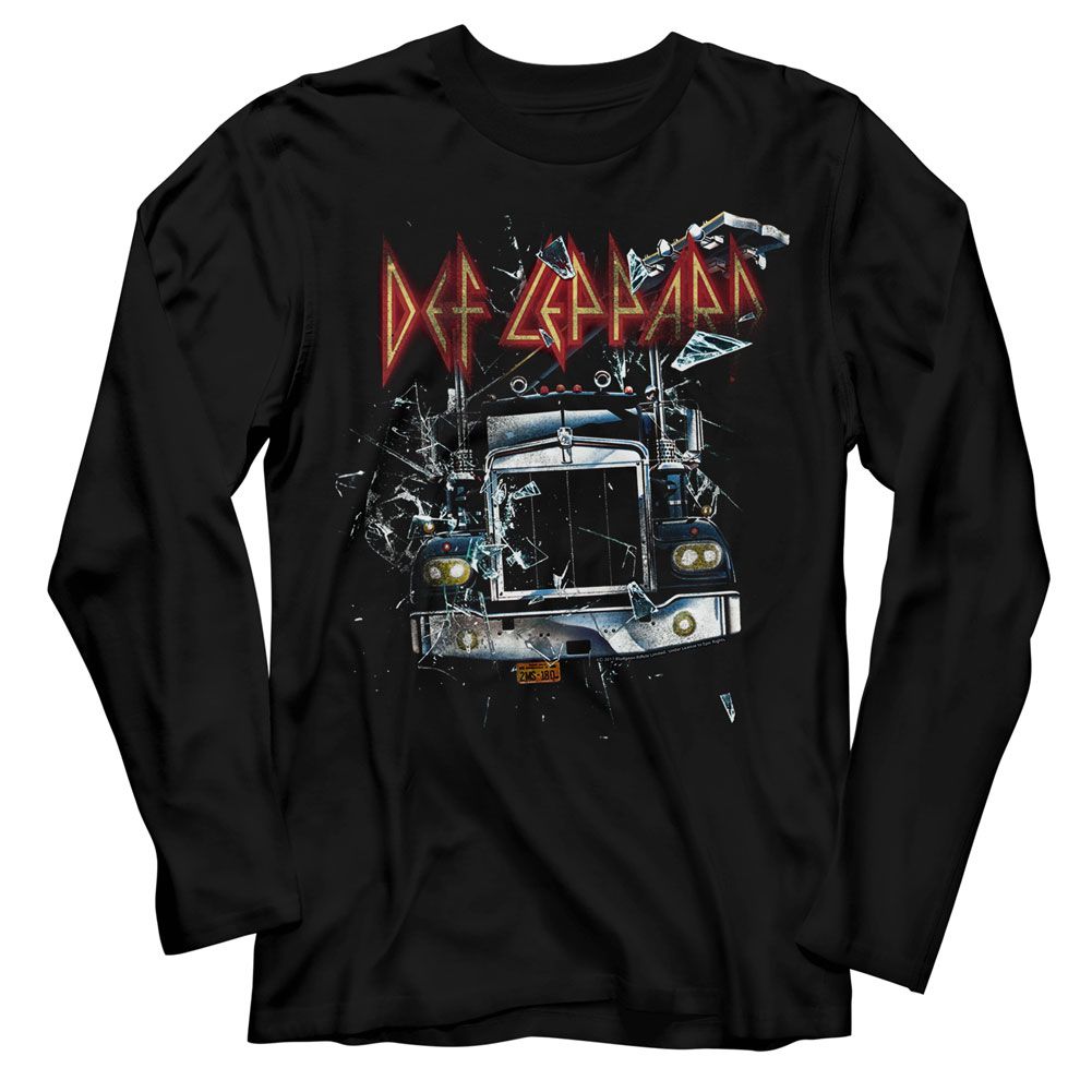Def Leppard On Through The Glass Official LS T-shirt