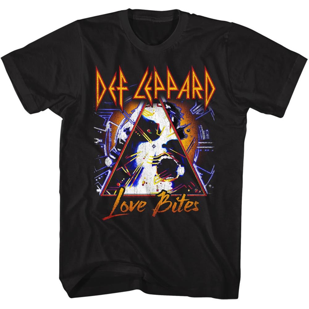 Def Leppard Love Bites Official T-Shirt