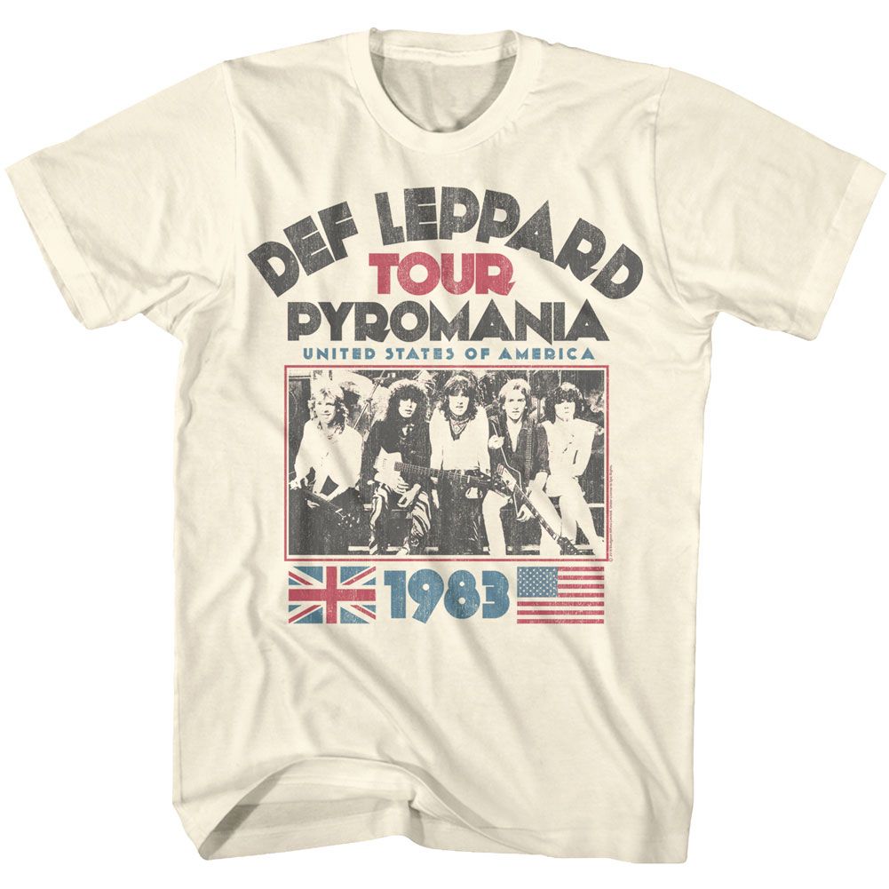 Def Leppard Pyro Tour Official T-Shirt