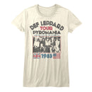 Def Leppard Pyro Tpur Official Ladies T-Shirt