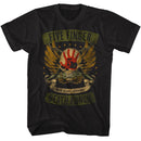 Five Finger Death Punch Winged Skull Official T-Shirt