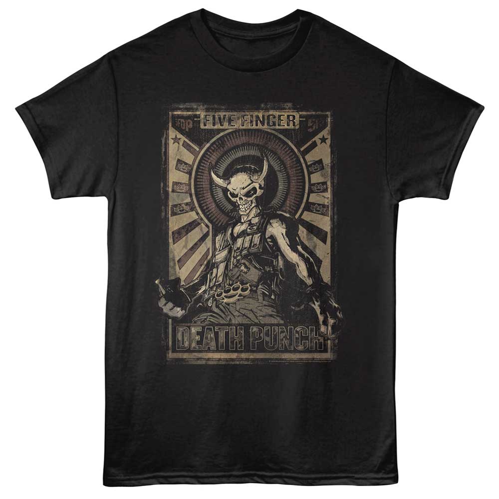 Five Finger Death Punch Merc Official T-Shirt