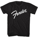 Fender Logo Black & White Official T-Shirt