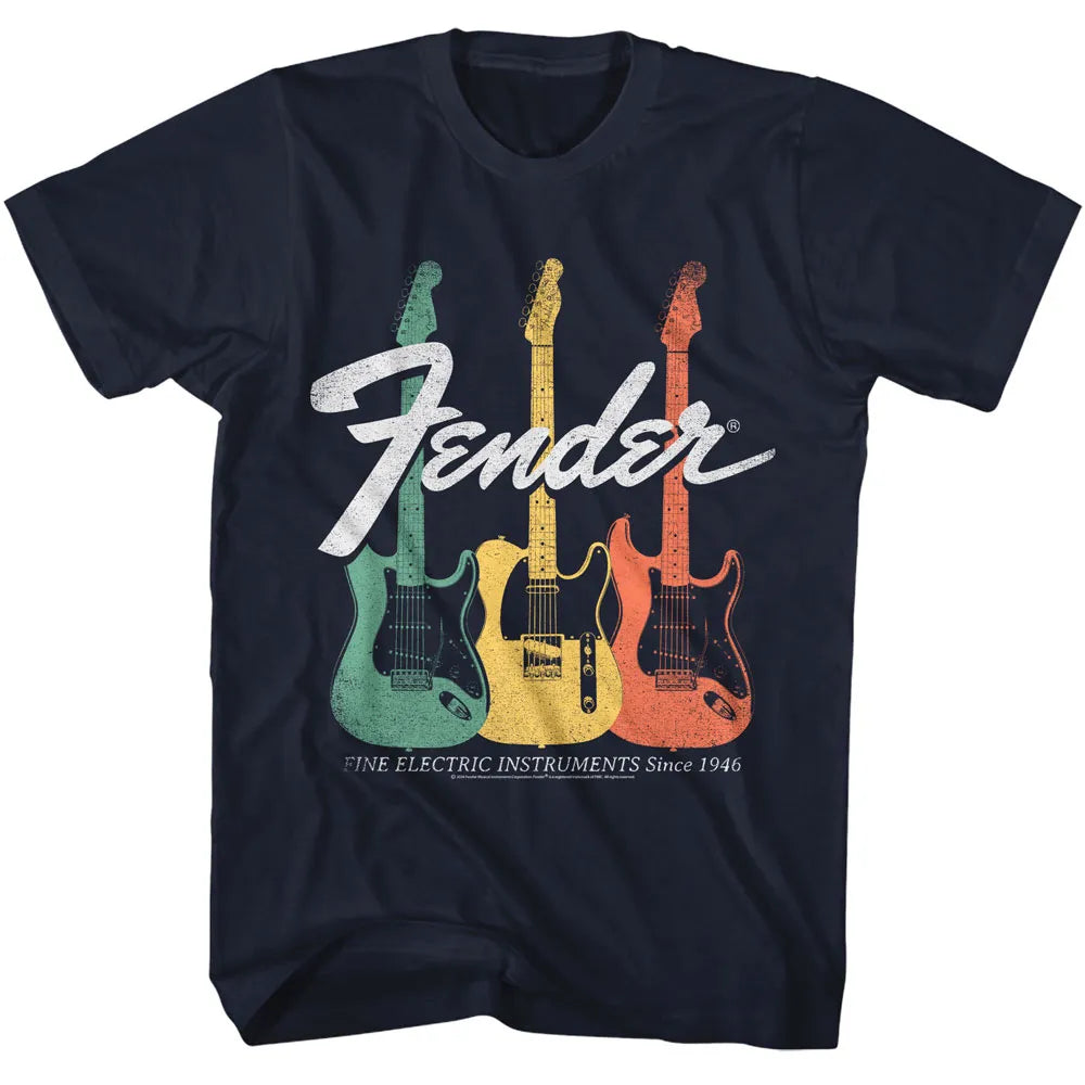 Fender Electric Instruments Official T-Shirt – Rockteez Apparel