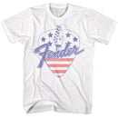 Fender America Guitar Pick Official T-Shirt Small *Sale