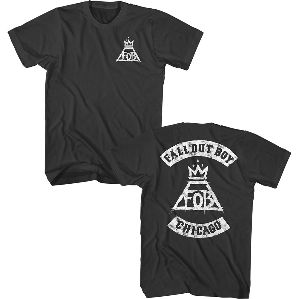 Fall Out Boy Logo Chicago Official T-Shirt