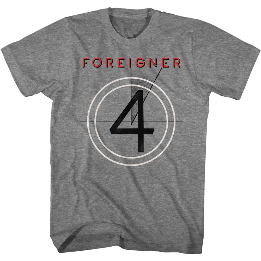 Foreigner Four Official Heather T-Shirt