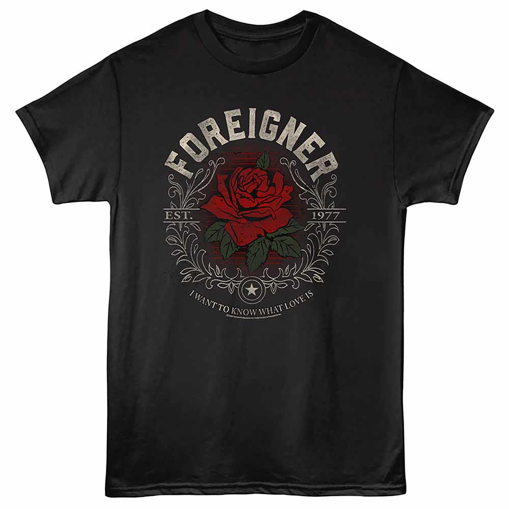 Foreigner Love Is Official T-Shirt
