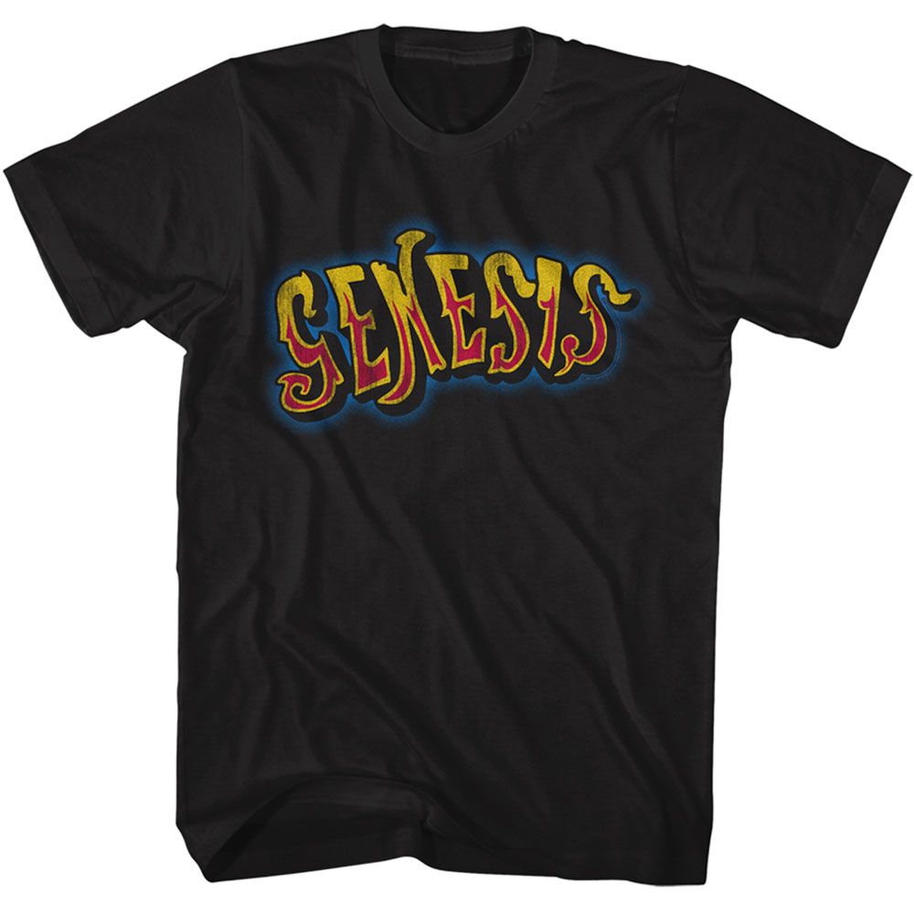 Genesis Retro Color Logo Official T-Shirt