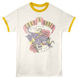 Guns N Roses Tattoo Style Jungle Official Ringer T-Shirt
