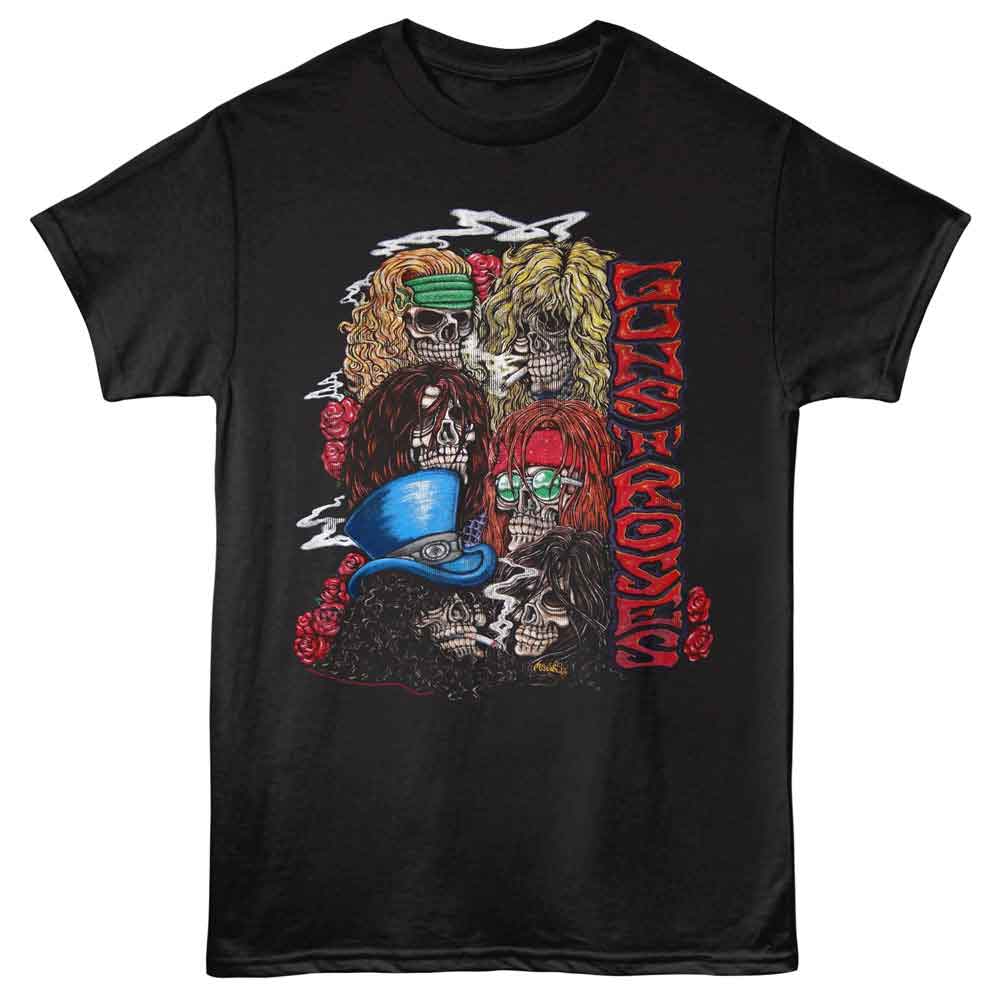 Guns N Roses Vintage Skulls Official T-Shirt