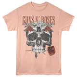 Guns N Roses Flower Skull Official T-Shirt
