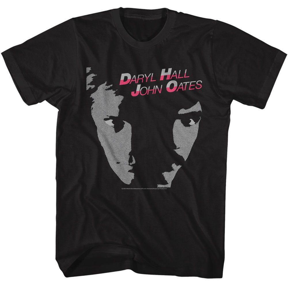 Hall And Oates Faces Official T-Shirt