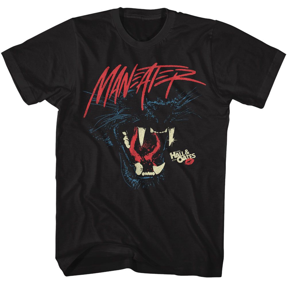 Hall And Oates Maneater Panther Official T-Shirt