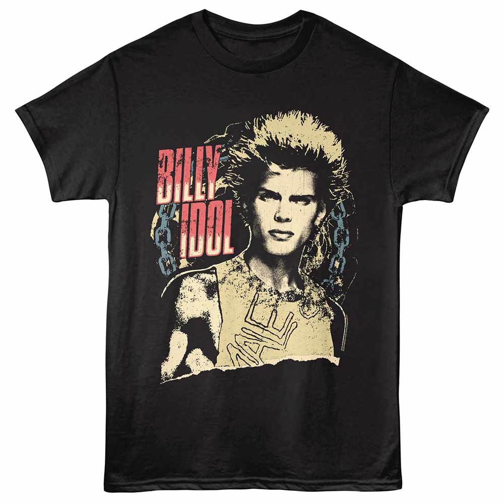 Billy Idol Chain Official T-Shirt