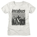 Incubus Star Background Official Ladies T-Shirt