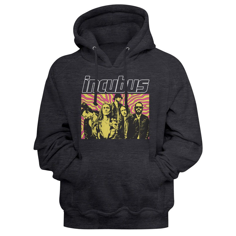 Incubus Swirl Background Official Hoodie