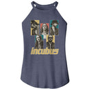 Incubus Band Member Boxes Official Ladies Sleeveless Rocker Tank