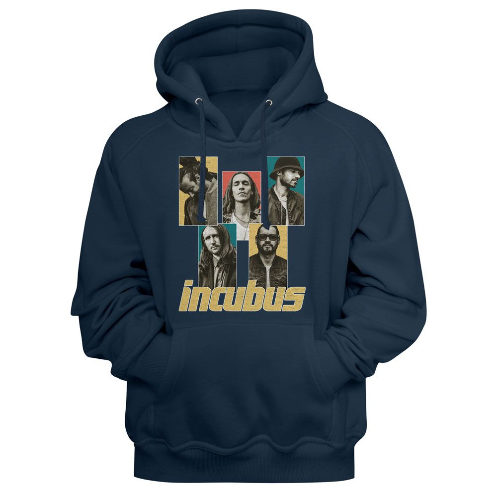 Incubus Band Member Boxes Official Hoodie
