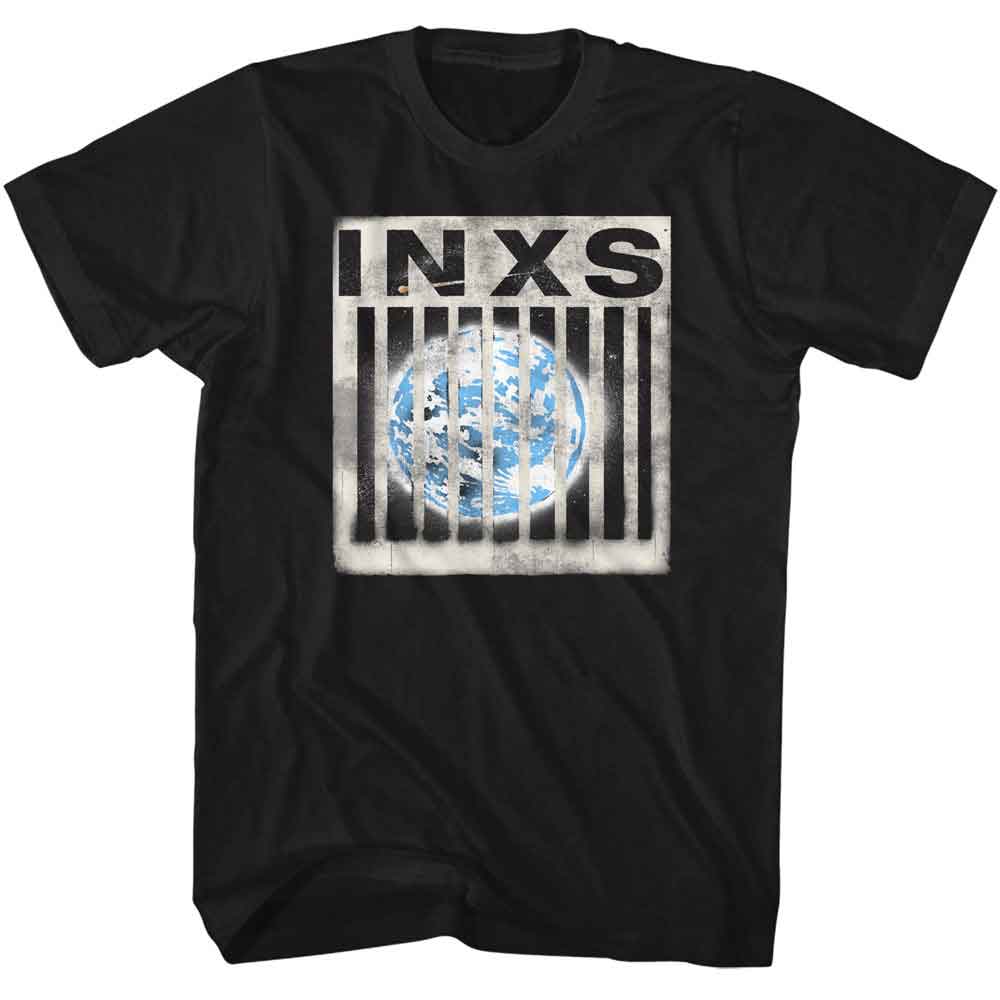 INXS Caged Earth Official T-Shirt