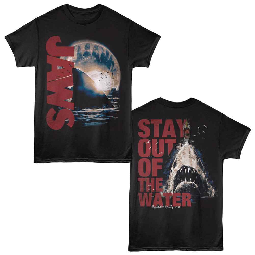 Jaws Stay Out Of The Water Official T-Shirt