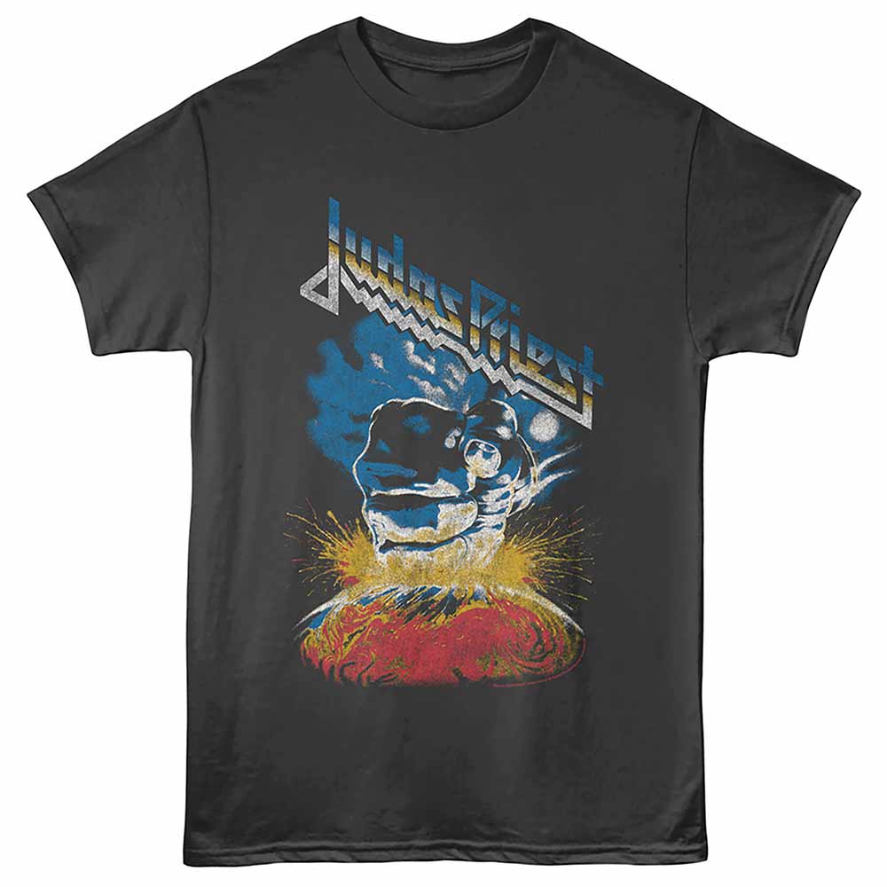 Judas Priest Colorful Ram It Down Official T-Shirt
