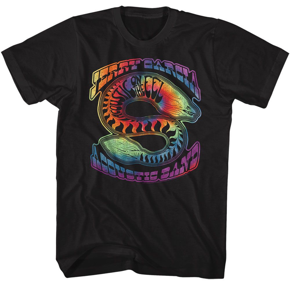 Jerry Garcia Tie Dye Eel Official T-Shirt