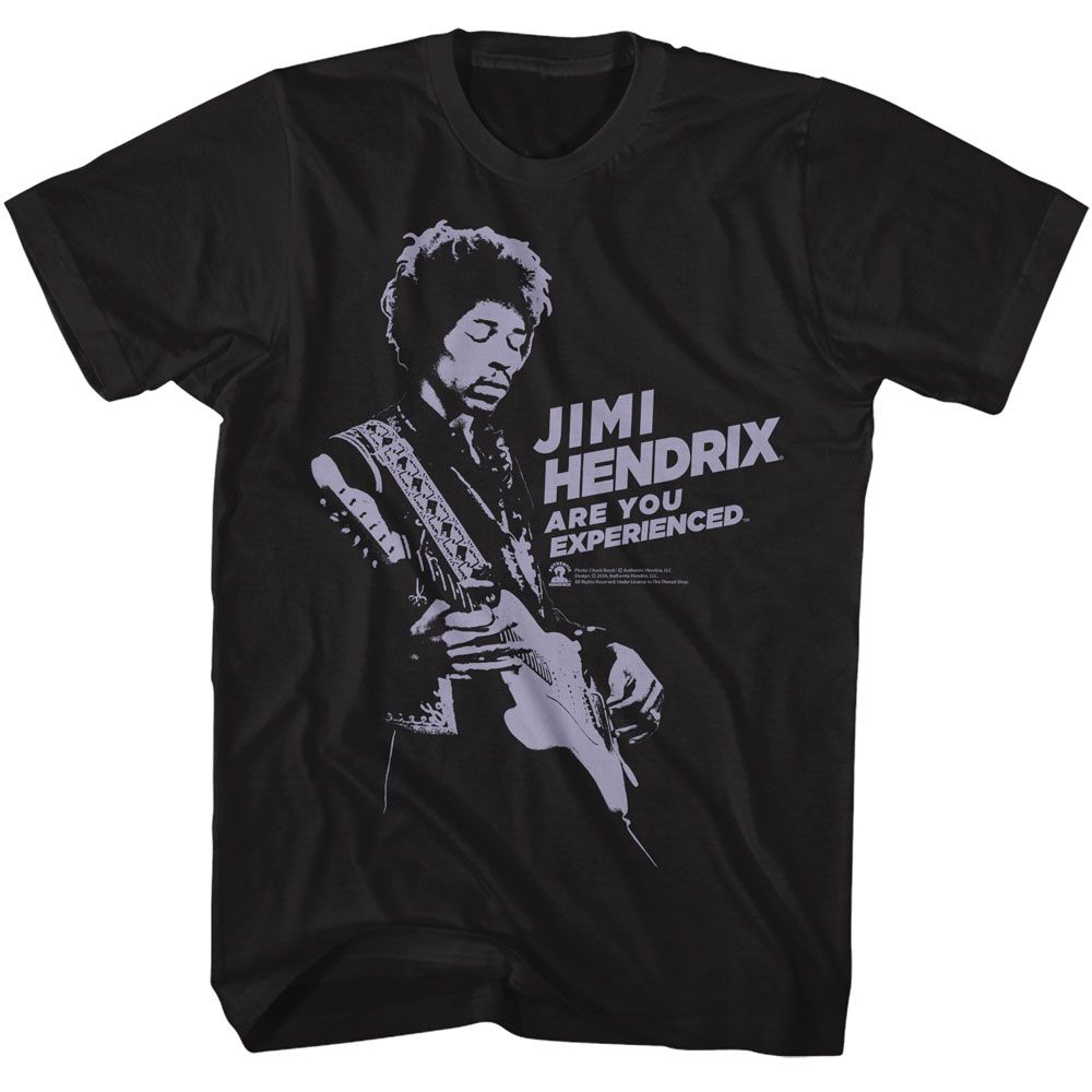 Jimi Hendrix Guitar Shadow Official T-Shirt