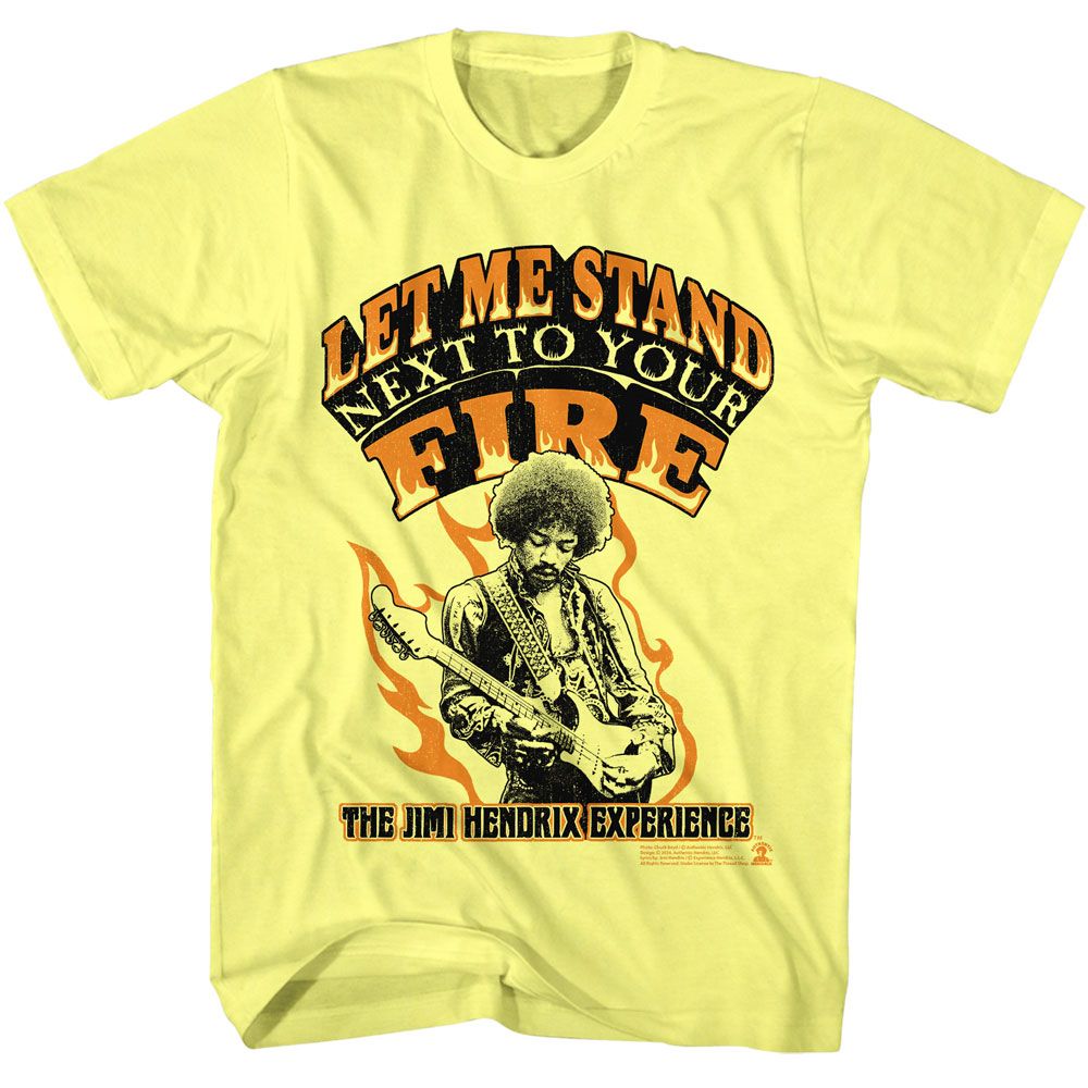 Jimi Hendrix Let Me Stand Official T-Shirt