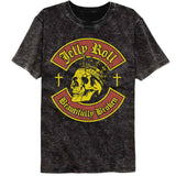 Jelly Roll Skull And Crosses Official Mineral Wash T-Shirt