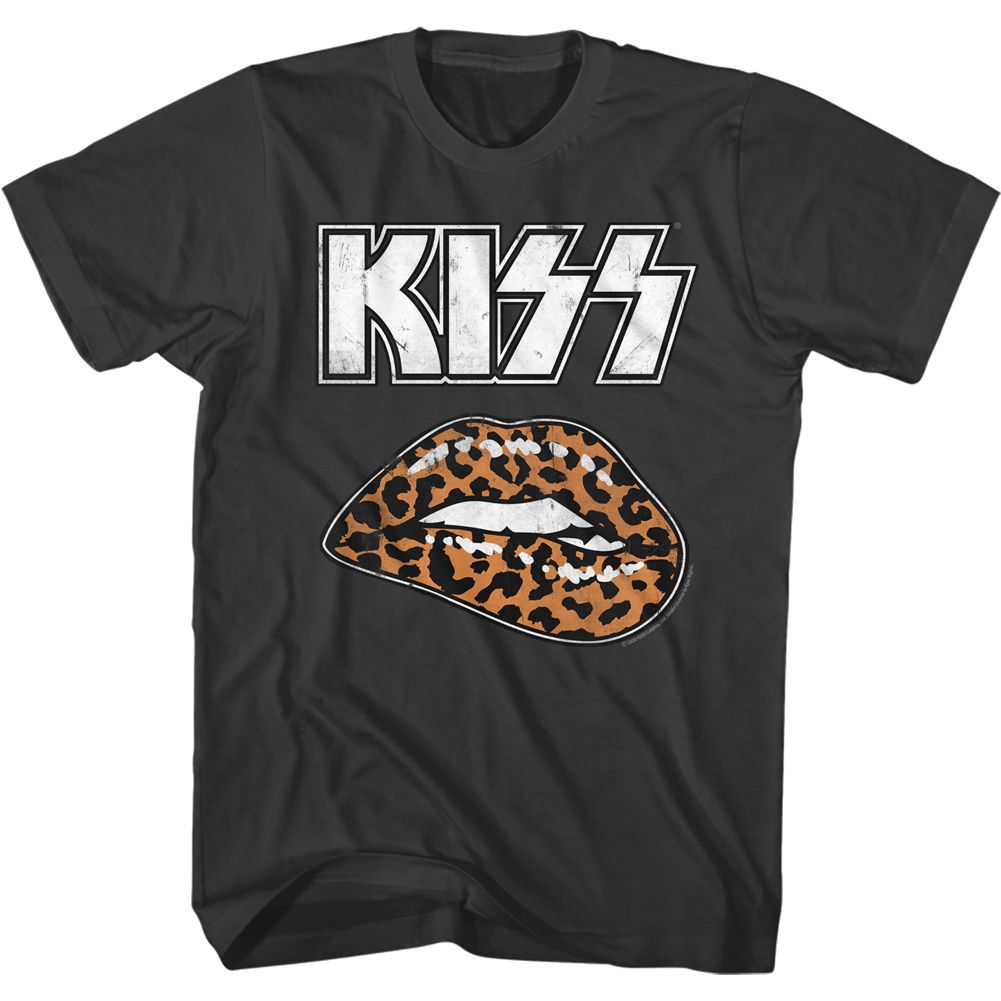 Kiss Leopard Lip Official T-Shirt