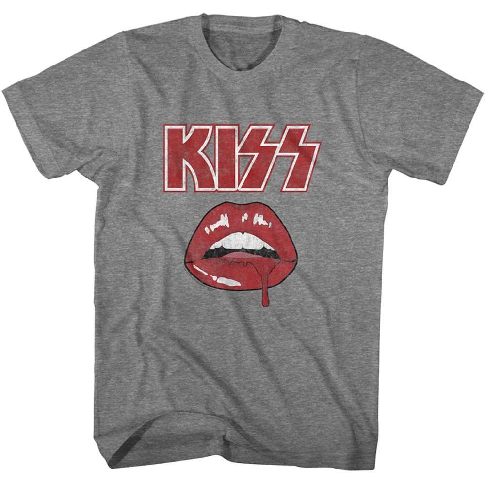 Kiss Drip Official Heather T-Shirt