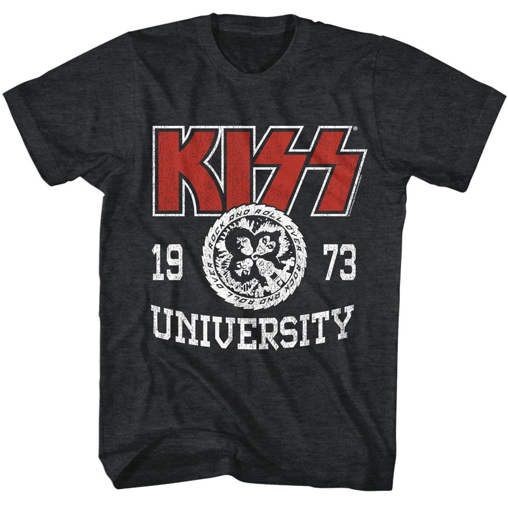 Kiss University Official Heather T-Shirt