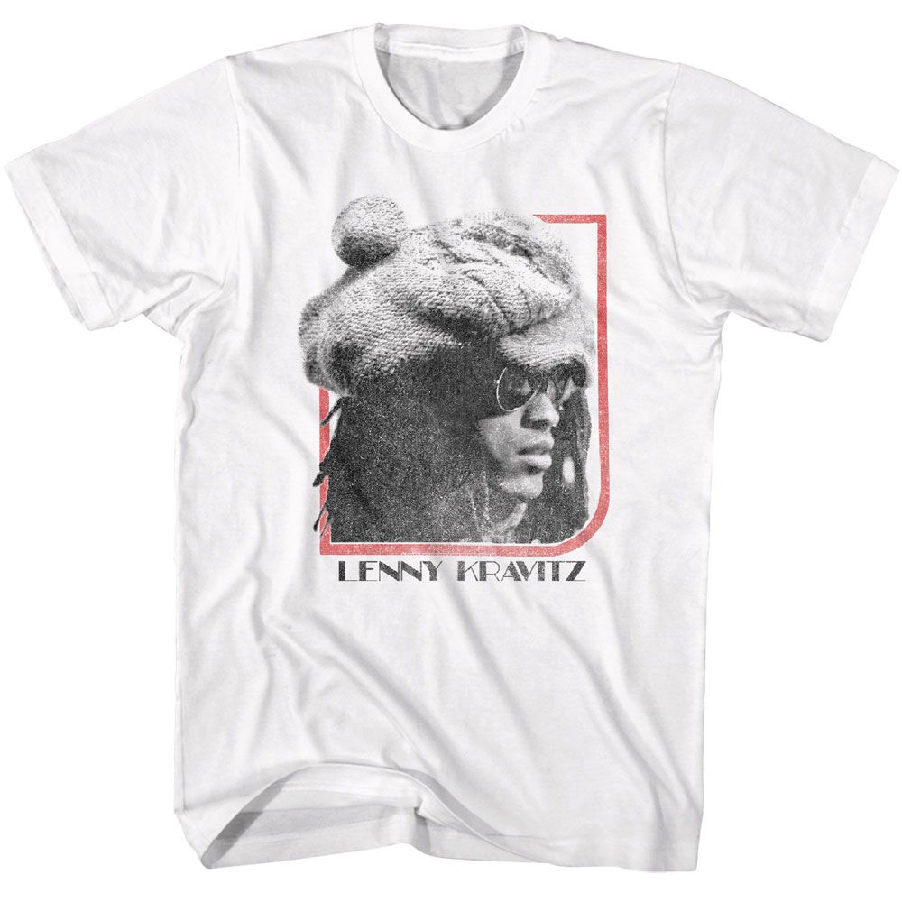 Lenny Kravitz Framed Head Official T-Shirt