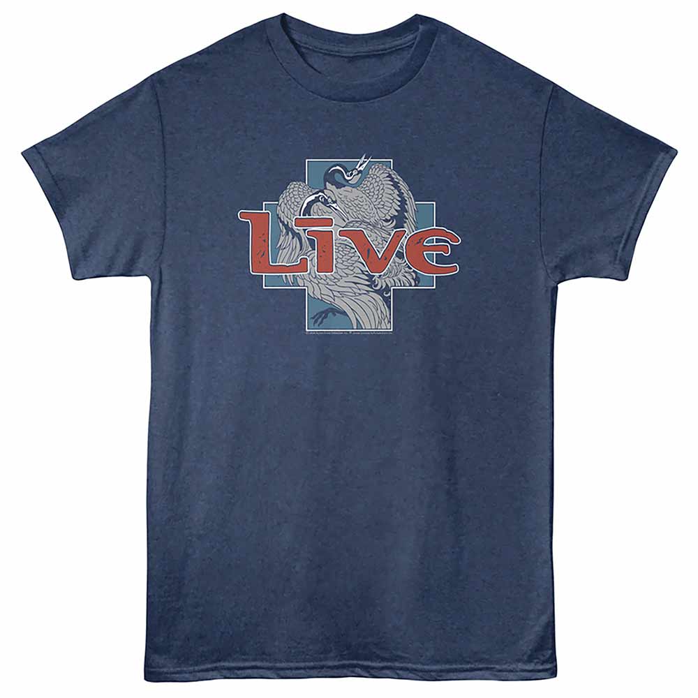 Live Heron Official Heather T-Shirt