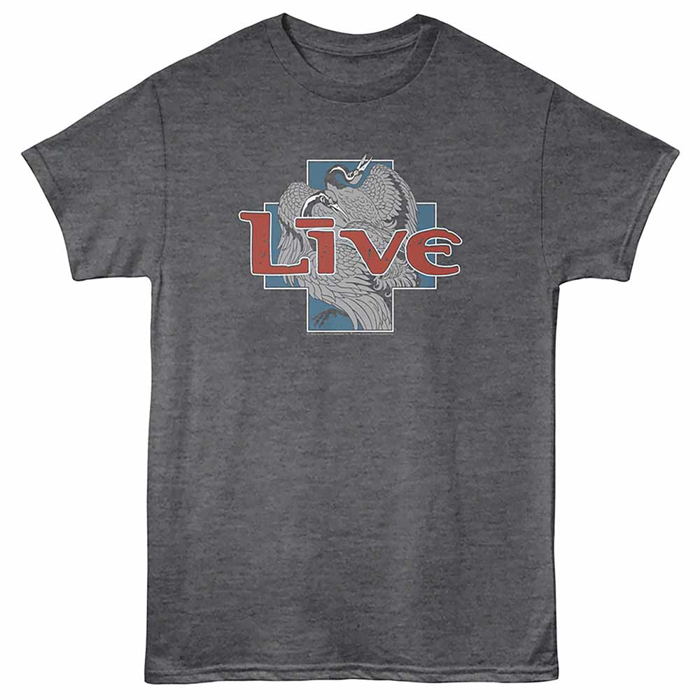 Live Heron Official Heather T-Shirt