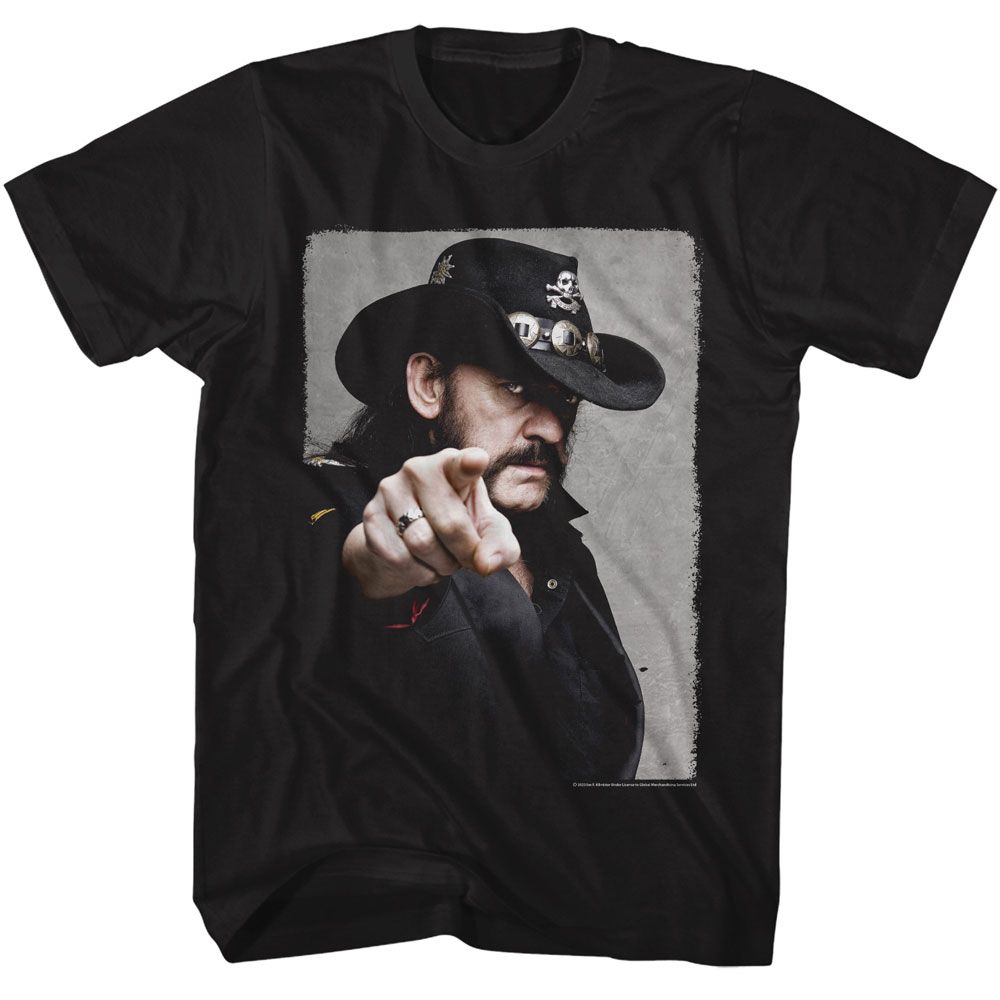 Lemmy Pointing Official T-Shirt