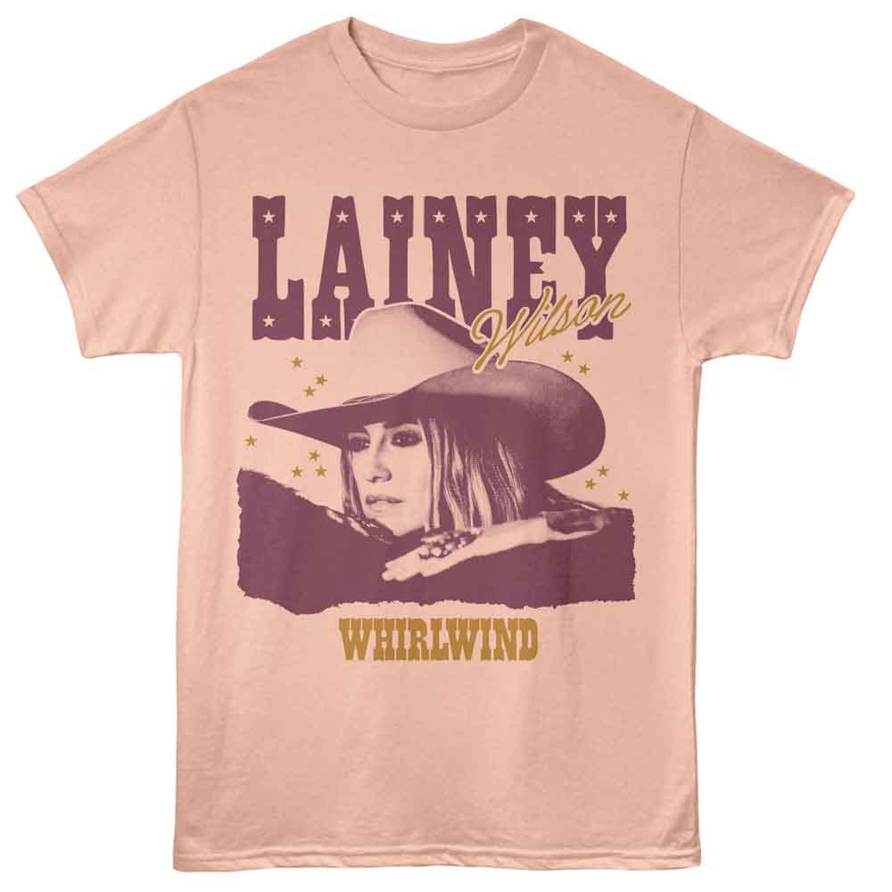 Lainey Wilson Whirlwind Stars Official T-Shirt