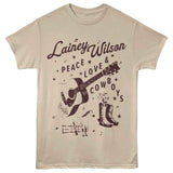 Lainey Wilson Peace Cowboys Official T-Shirt