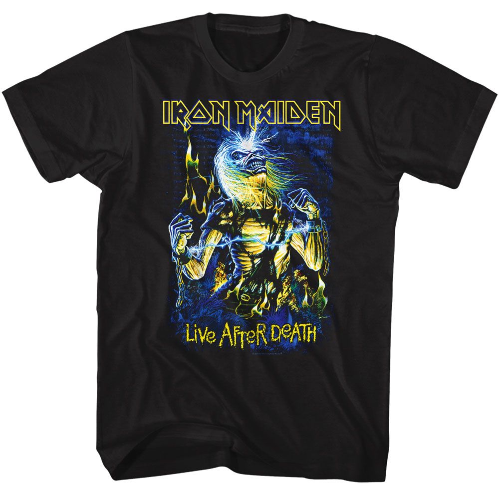 Iron Maiden Live After Death Official T-Shirt