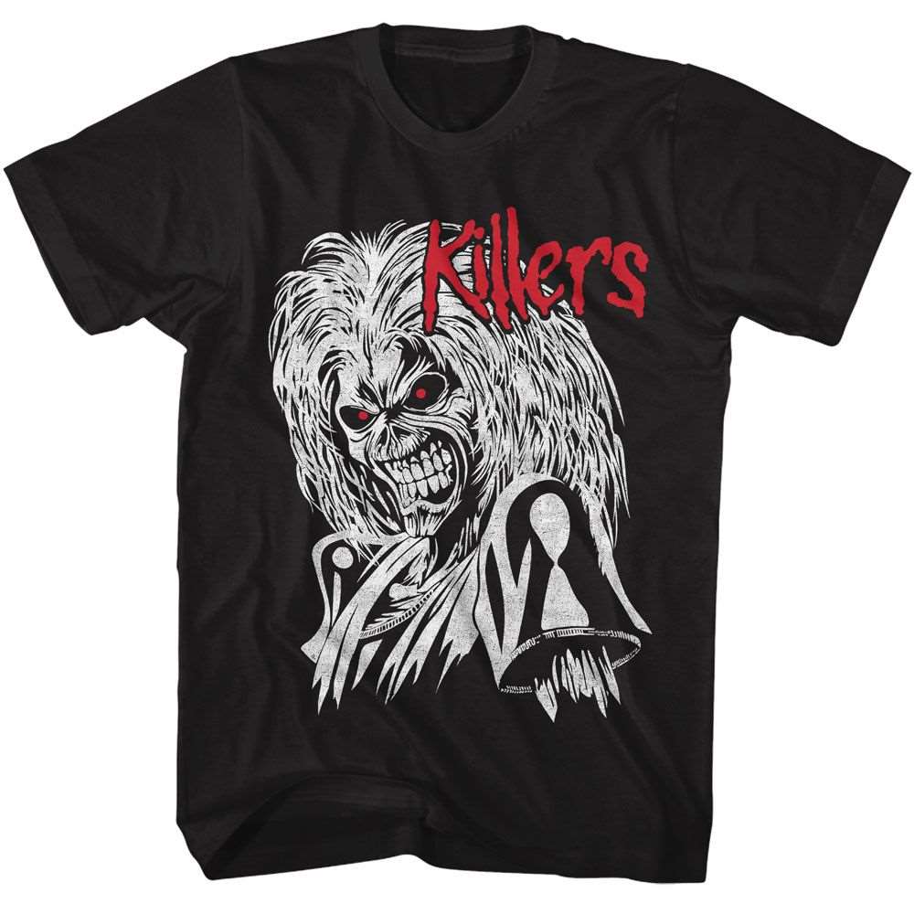 Iron Maiden Red And White Killers T-Shirt