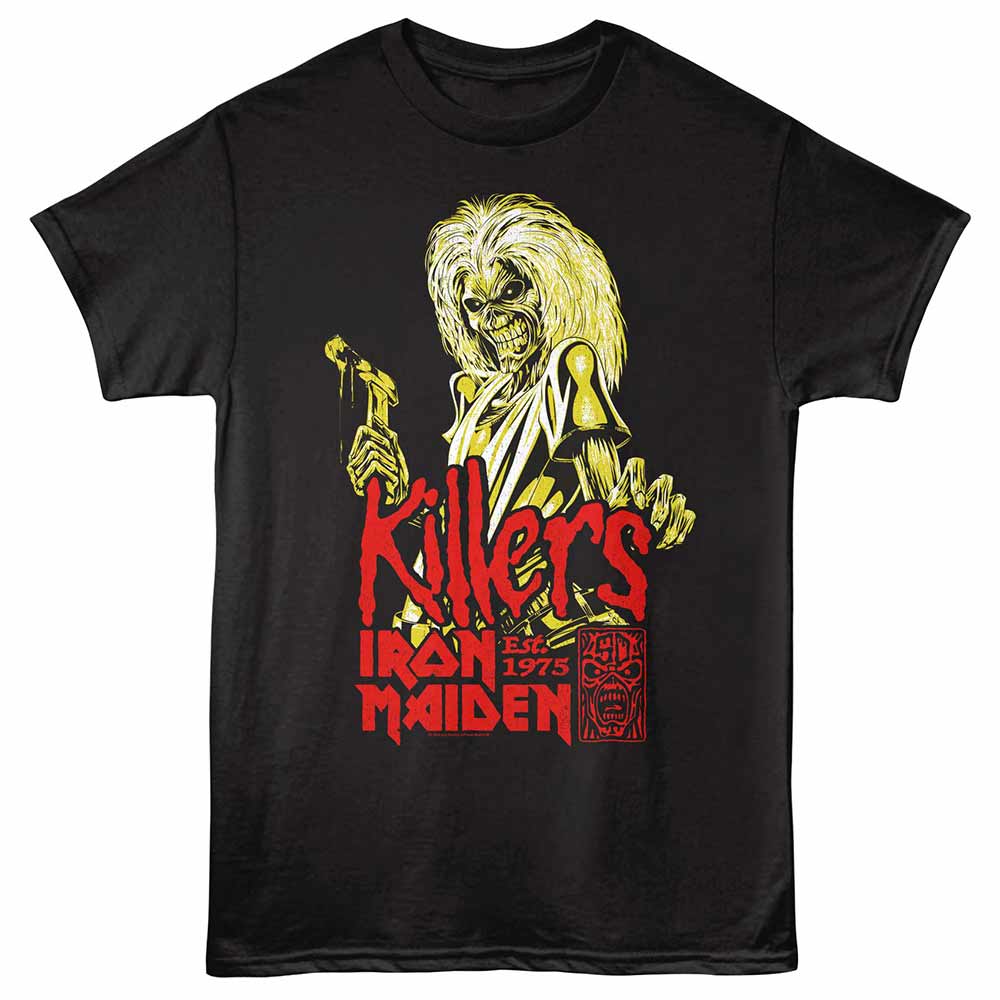 Iron Maiden Killers Tri Color Official T-Shirt