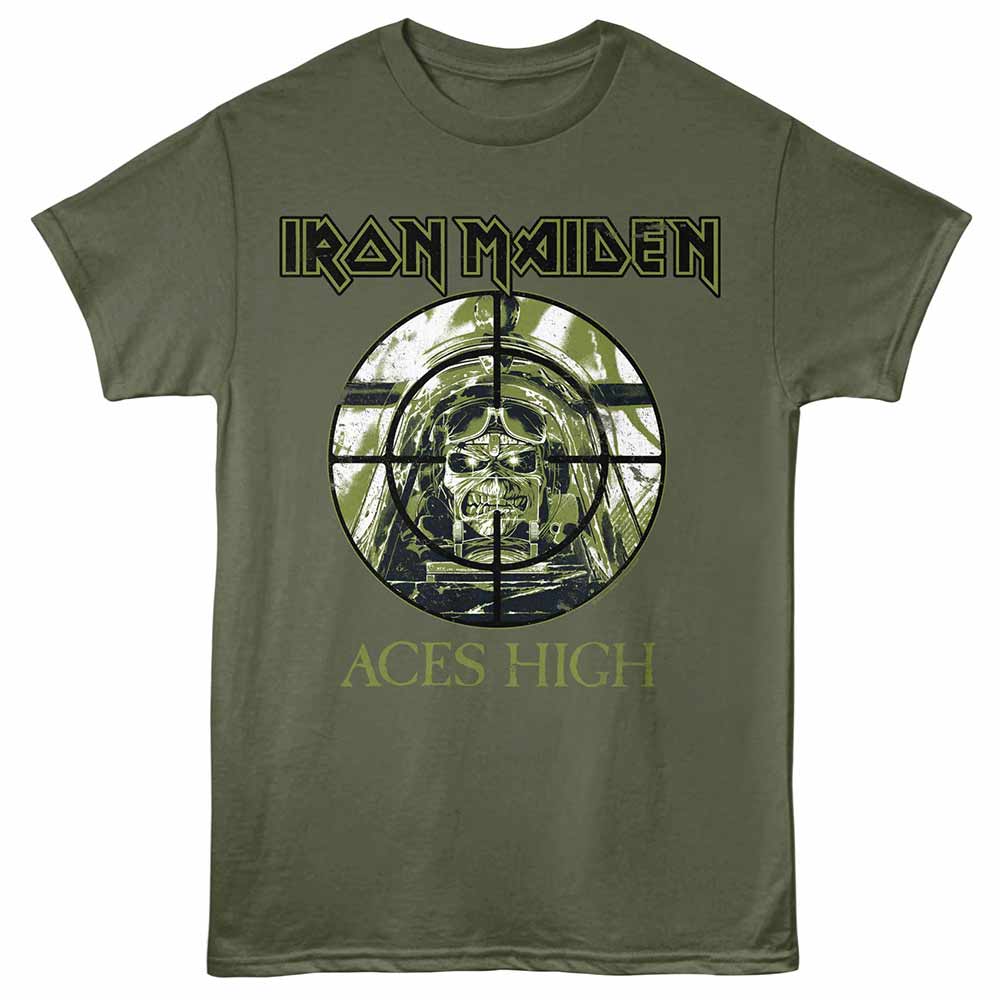 Iron Maiden Aces HIgh Official T-Shirt