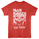 Iron Maiden Est 1975 Official Heather T-Shirt