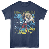 Iron Maiden Number Album Art Official Heather T-Shirt