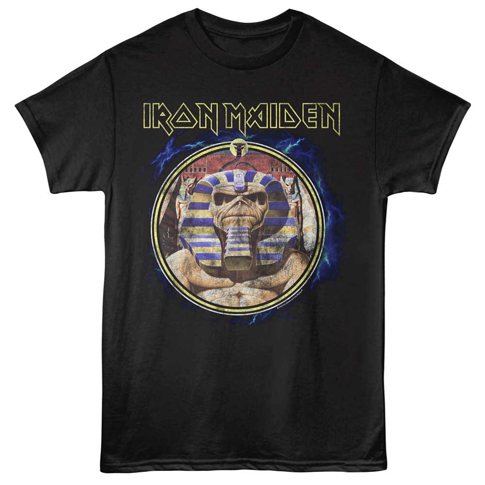 Iron Maiden Powerlave Pharoah Official T-Shirt